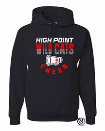 Wildcats cheer Design 2 Hooded Sweatshirt