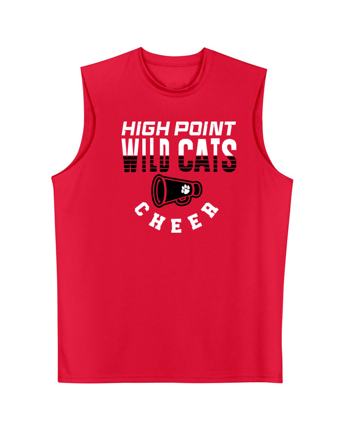 Wildcats Cheer Design 2 Men's performance Tank Top