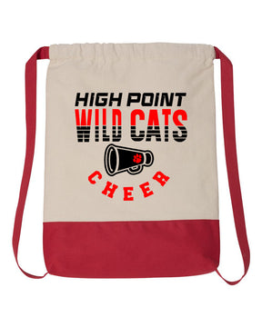 Wildcats Cheer design 2 Drawstring Bag