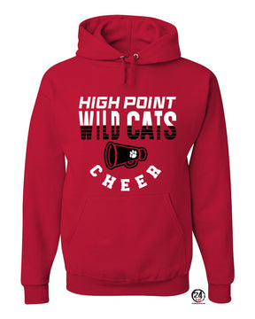 Wildcats cheer Design 2 Hooded Sweatshirt