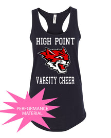 Wildcats Cheer Design 3 Performance Racerback Tank Top