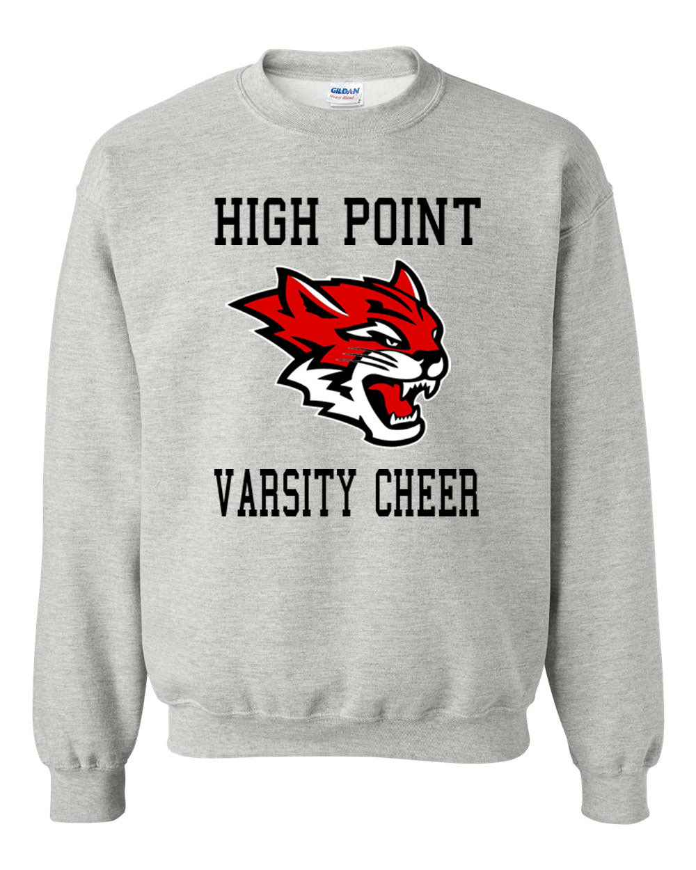 Wildcats Cheer Design 3 non hooded sweatshirt