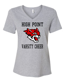 Wildcats Cheer Design 3 V-neck T-Shirt