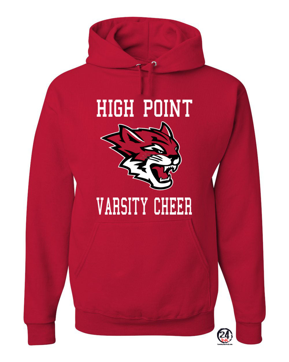 Wildcats cheer Design 3 Hooded Sweatshirt