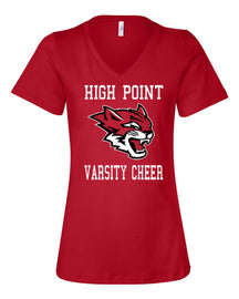 Wildcats Cheer Design 3 V-neck T-Shirt