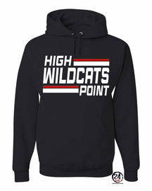 Wildcats cheer Design 4 Hooded Sweatshirt