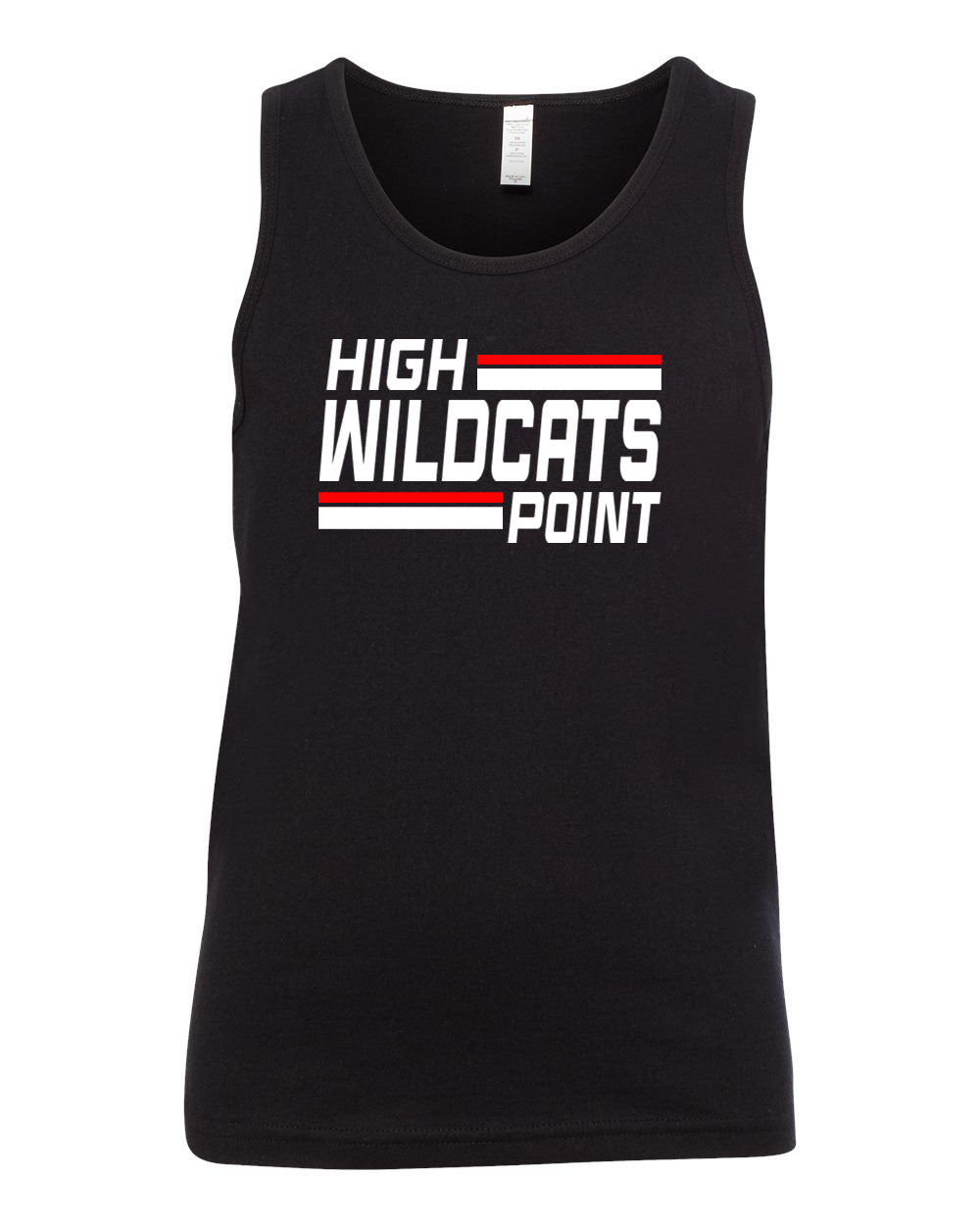Wildcats Cheer design 4 Ladies Muscle Tank Top
