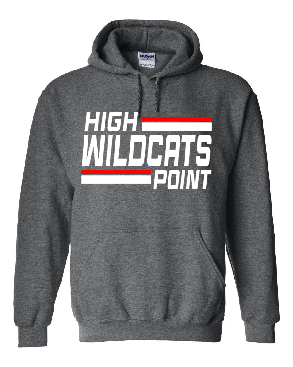 Wildcats cheer Design 4 Hooded Sweatshirt
