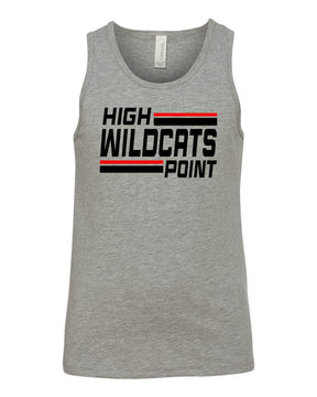 Wildcats Cheer design 4 Ladies Muscle Tank Top