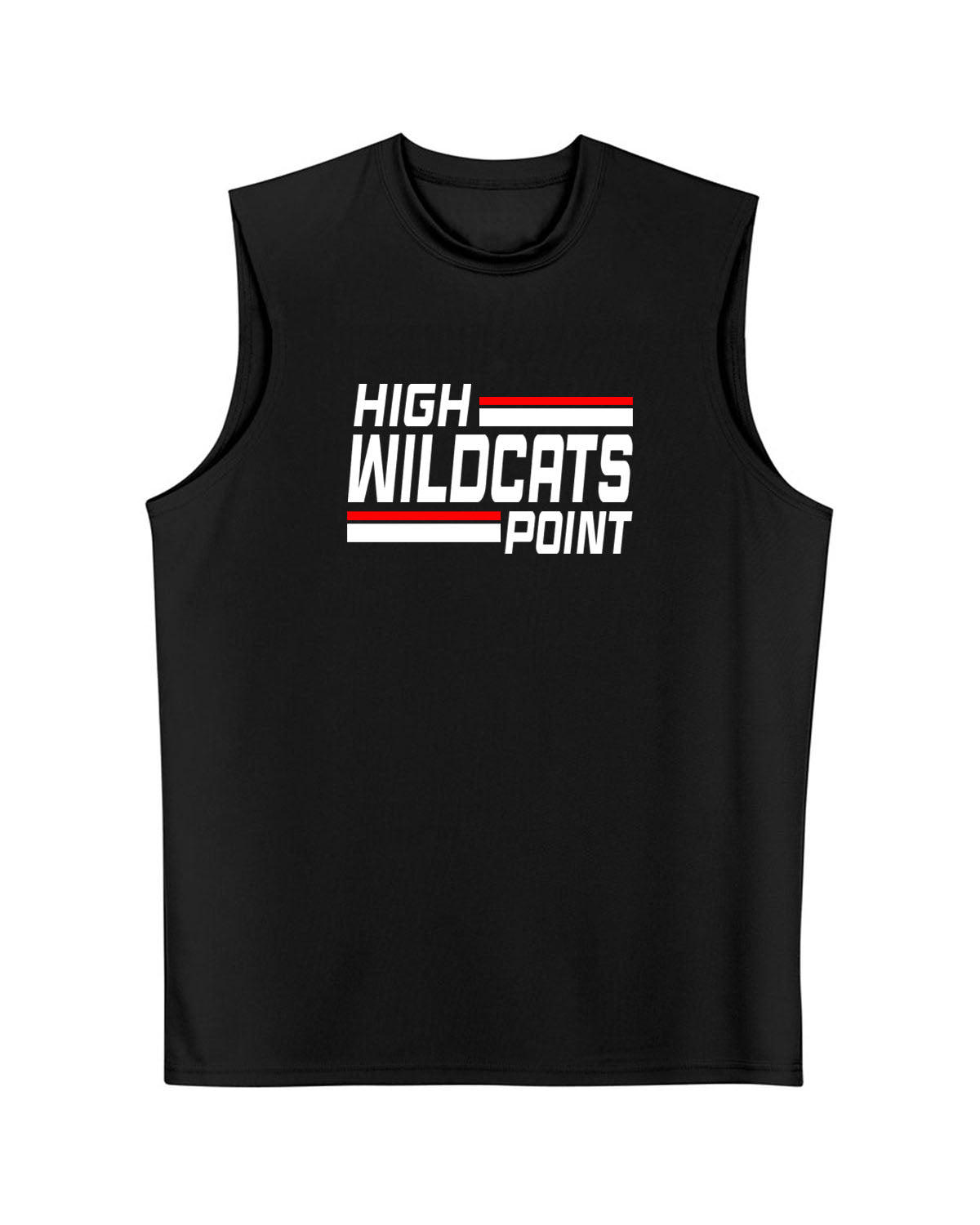 Wildcats Cheer Design 4 Men's performance Tank Top