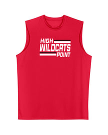 Wildcats Cheer Design 4 Men's performance Tank Top