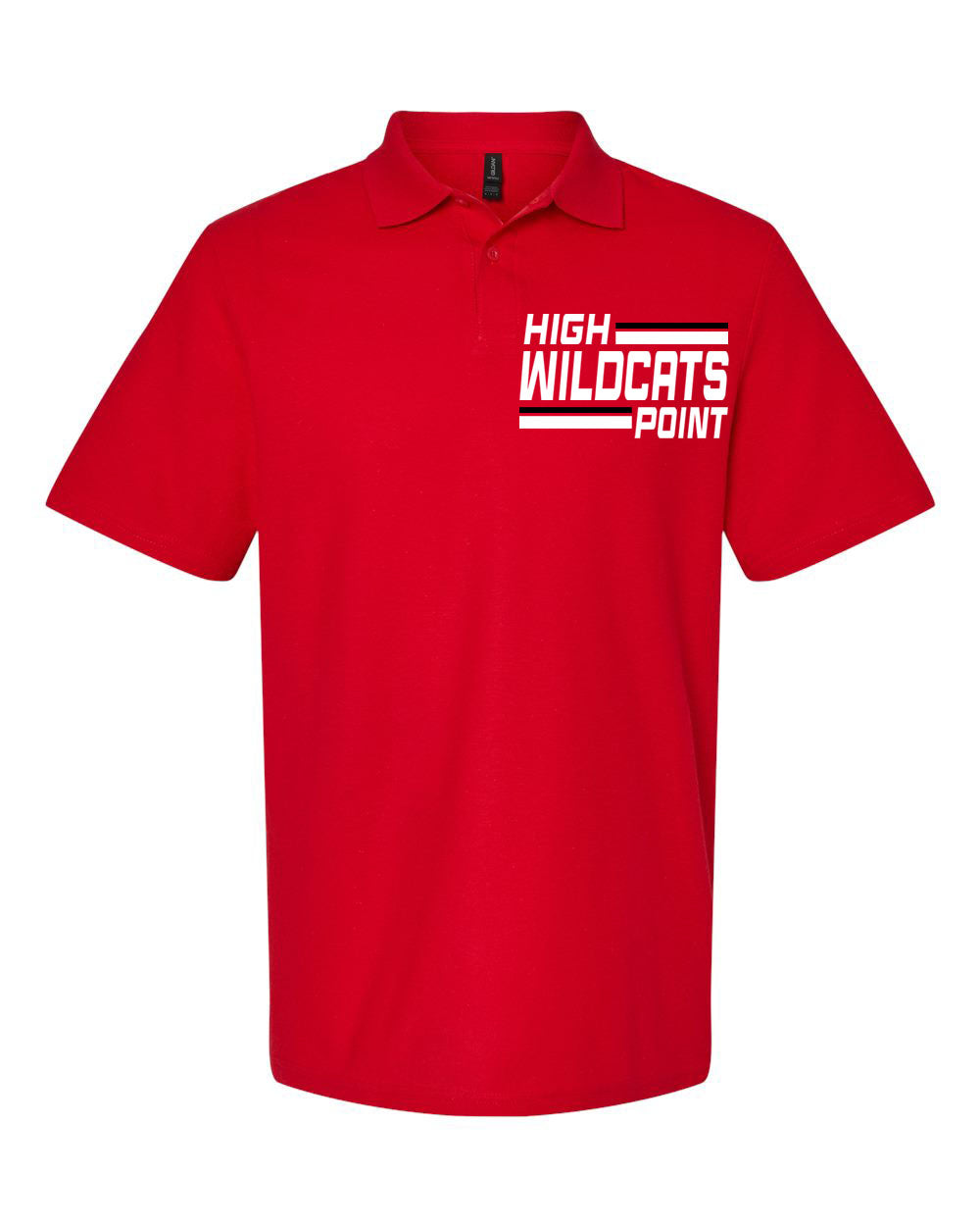 Wildcats Cheer Design 4 Polo T-Shirt