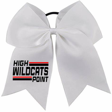 Wildcats Cheer Bow Design 4
