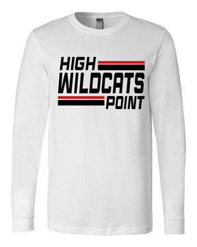 Wildcats Cheer Design 4 Long Sleeve Shirt