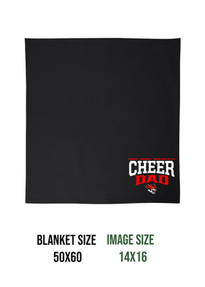 Wildcats Cheer Design 6 Blanket