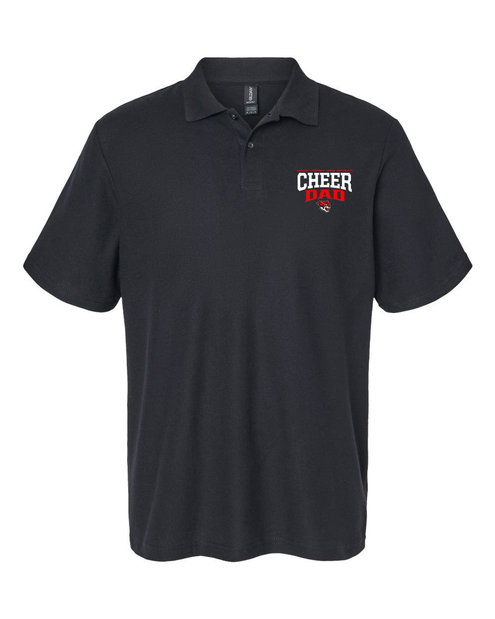 Wildcats Cheer Design 6 Polo T-Shirt