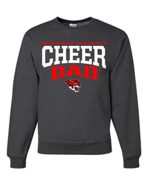 Wildcats Cheer Design 6 non hooded sweatshirt