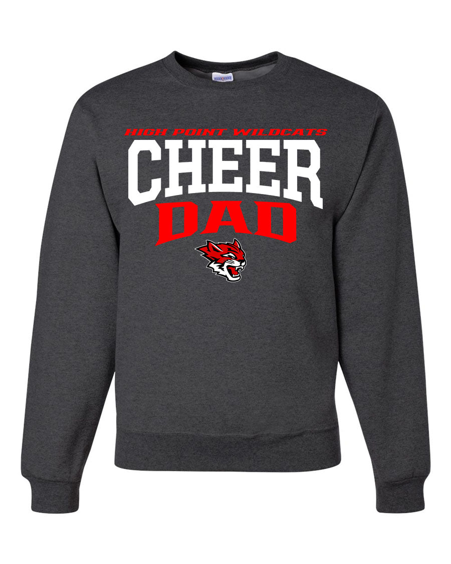 Wildcats Cheer Design 6 non hooded sweatshirt