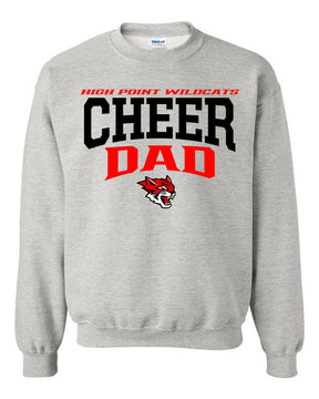 Wildcats Cheer Design 6 non hooded sweatshirt