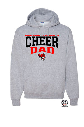 Wildcats cheer Design 6 Hooded Sweatshirt