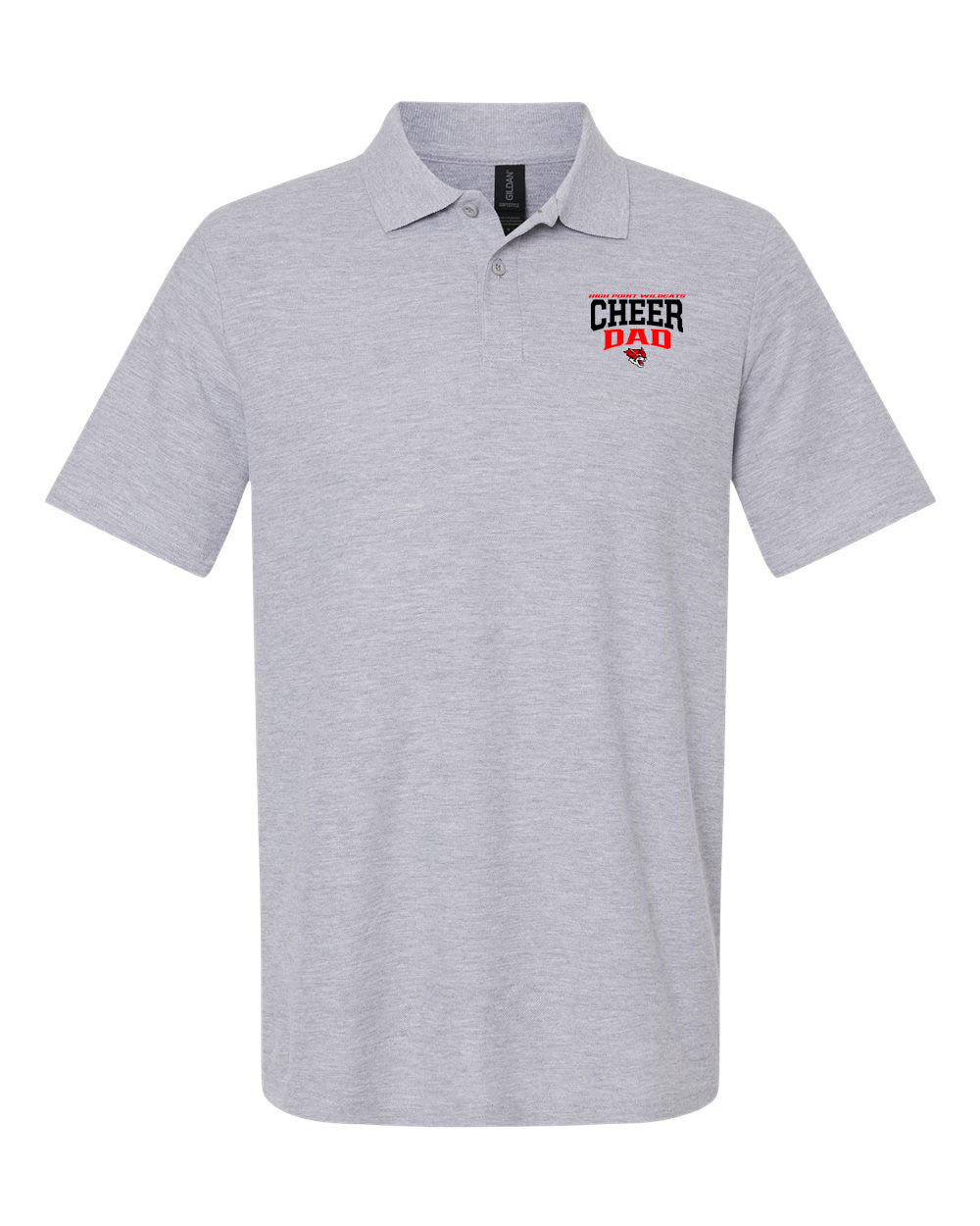 Wildcats Cheer Design 6 Polo T-Shirt