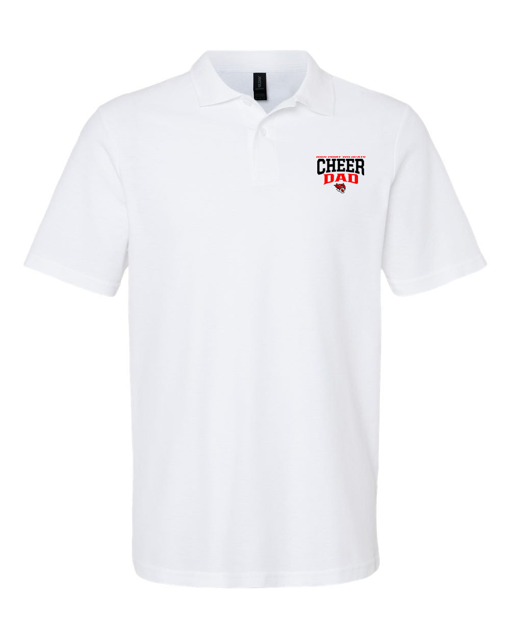 Wildcats Cheer Design 6 Polo T-Shirt