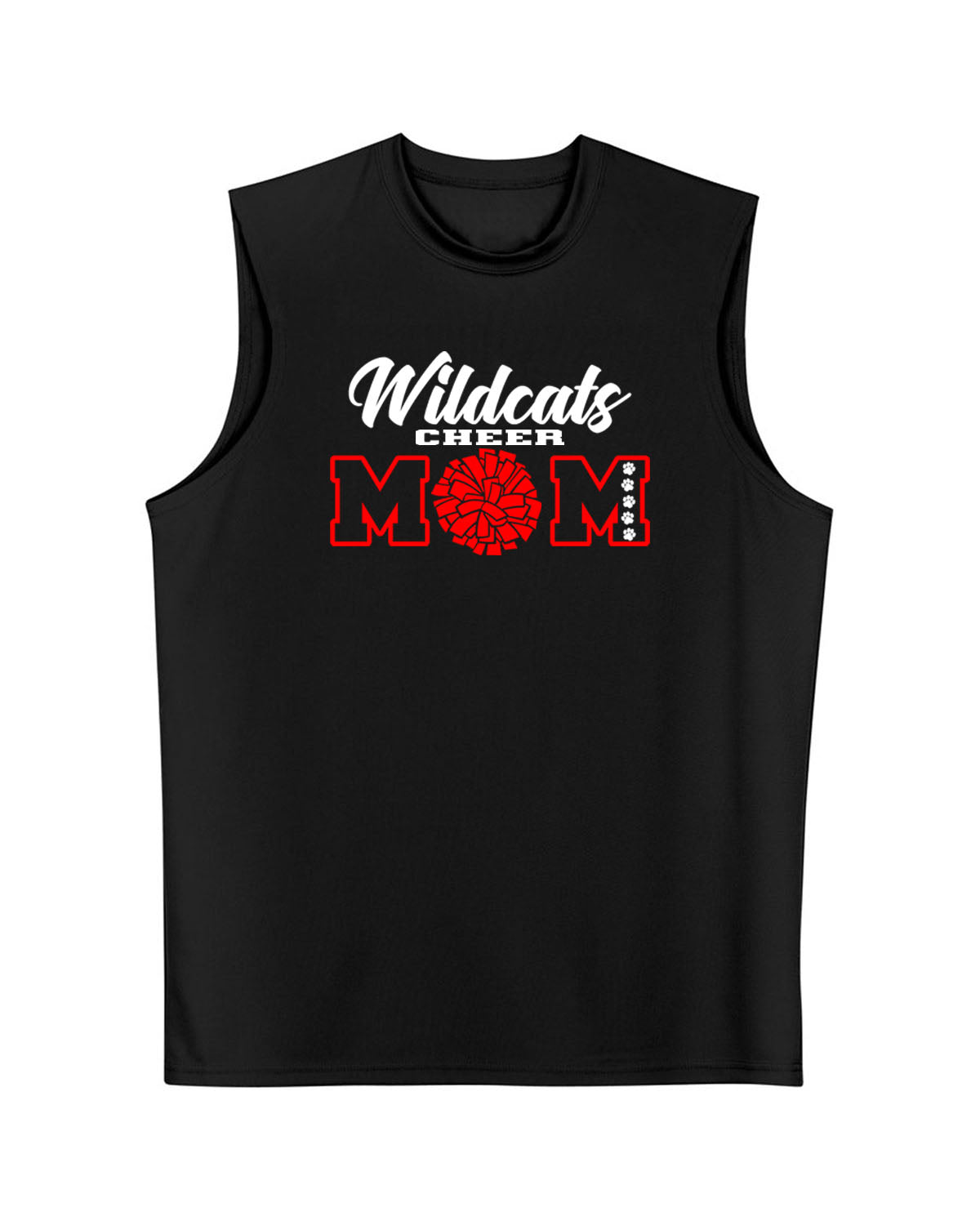 Wildcats Cheer Design 7 Men's performance Tank Top