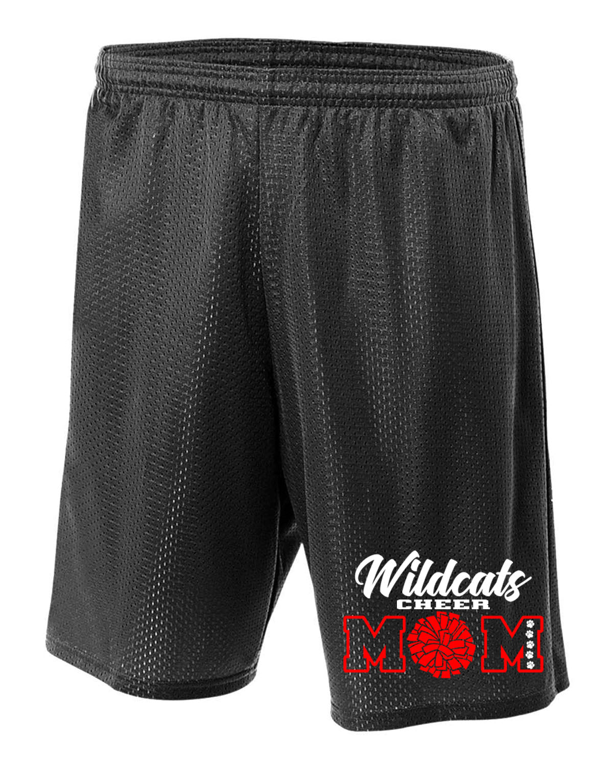 Wildcats Cheer Design 7 Mesh Shorts