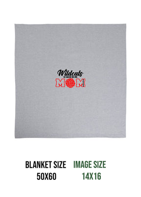 Wildcats Cheer Design 7 Blanket