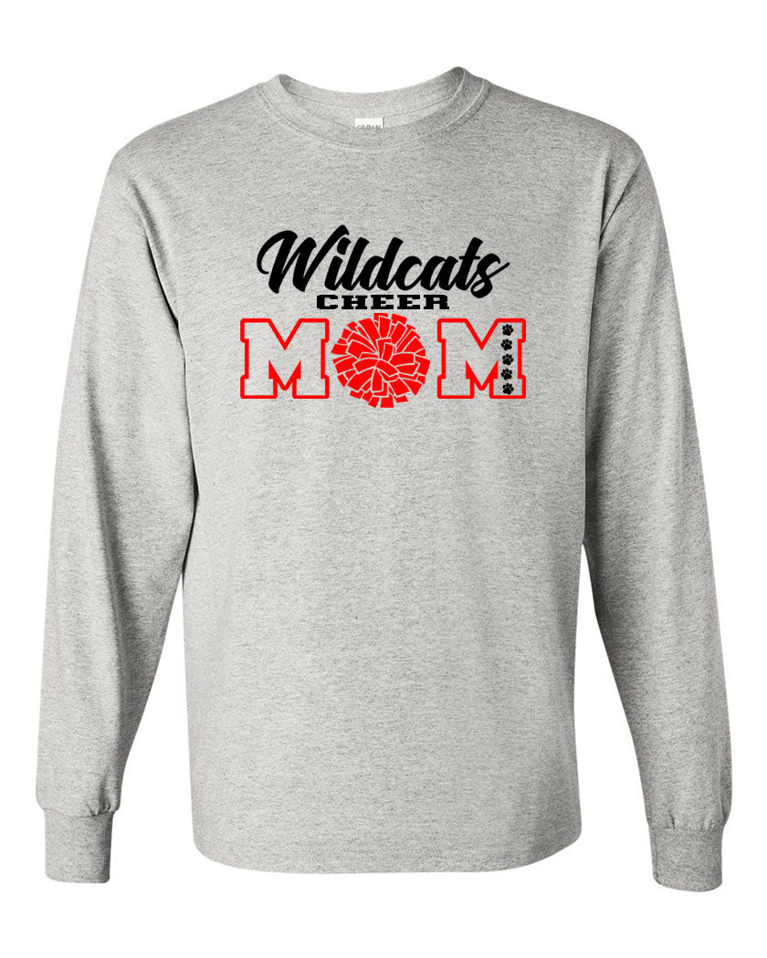 Wildcats Cheer Design 7 Long Sleeve Shirt