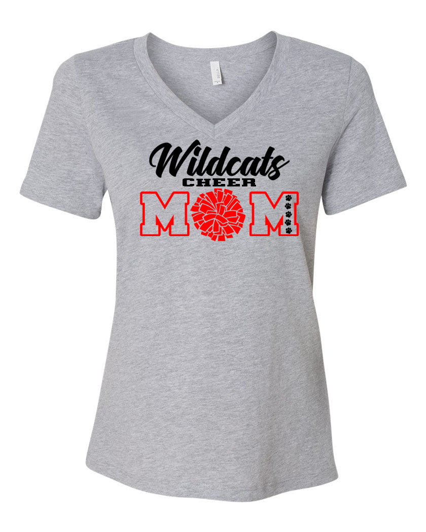 Wildcats Cheer Design 7 V-neck T-Shirt