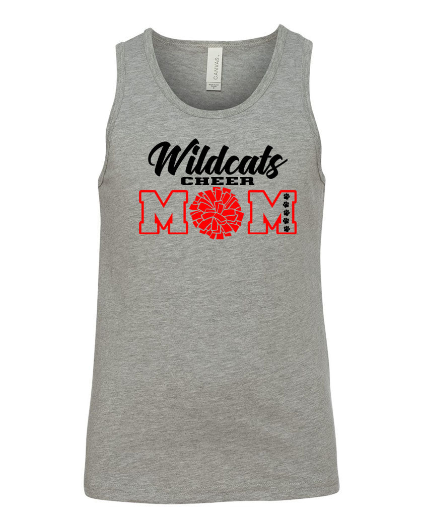 Wildcats Cheer design 7 Ladies Muscle Tank Top