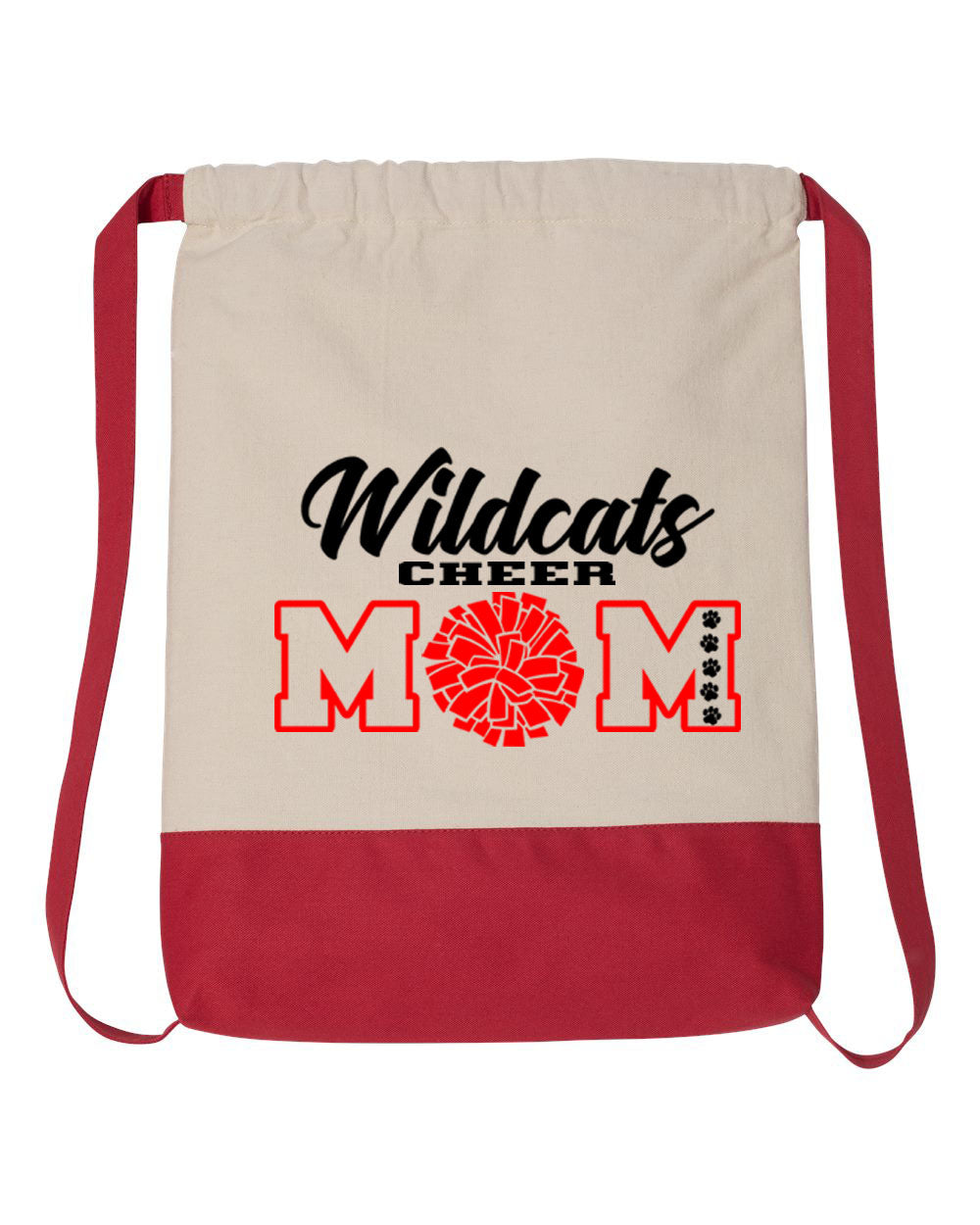 Wildcats Cheer design 7 Drawstring Bag