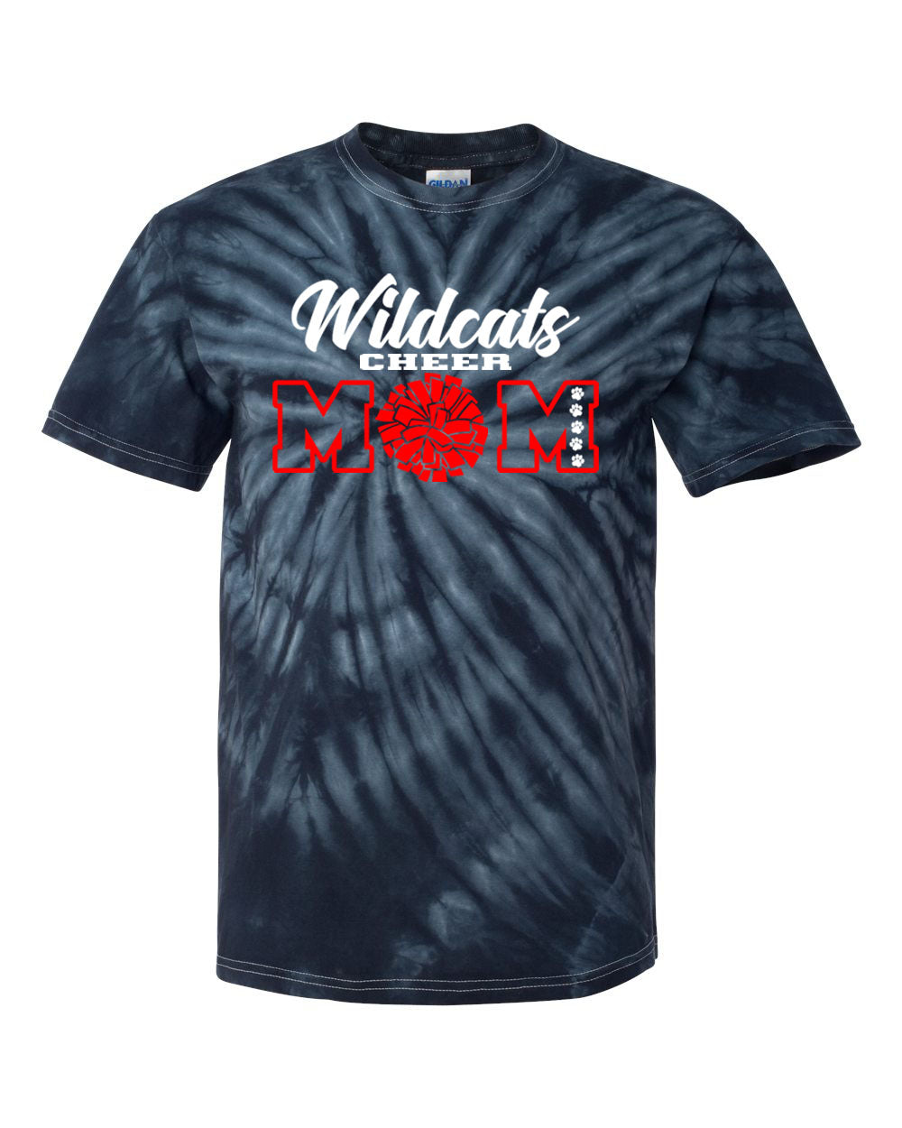 Wildcats Cheer Tie Dye t-shirt Design 7