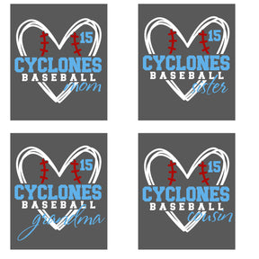Sparta Cyclones Tie-Dye Hooded Sweatshirt Design 5