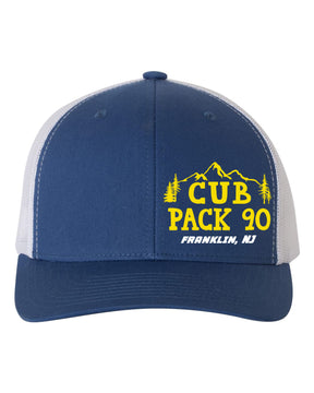 Cub Scout Pack 90 Design 1 Trucker Hat