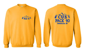 Cub Scout Pack 90 non hooded sweatshirt Design 1