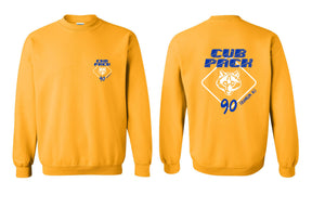 Cub Scout Pack 90 non hooded sweatshirt Design 2