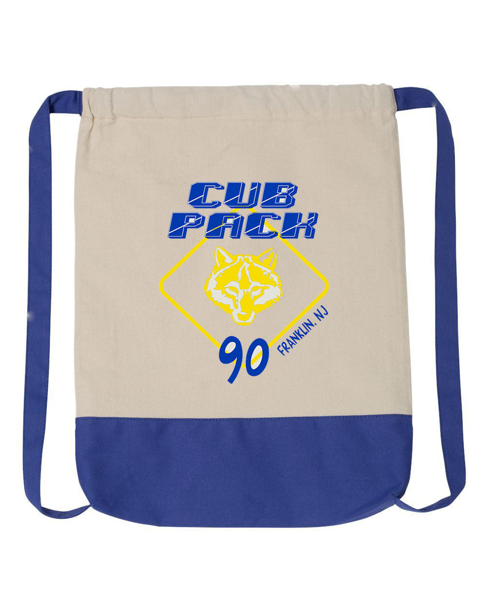 Cub Scout Pack 90 Drawstring Bag Design 2