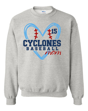 Sparta Cyclones Non Hooded Sweatshirt Design 5