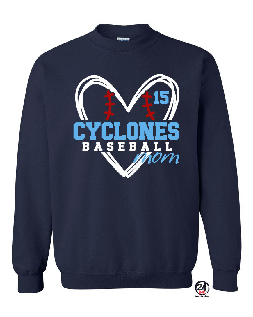 Sparta Cyclones Non Hooded Sweatshirt Design 5