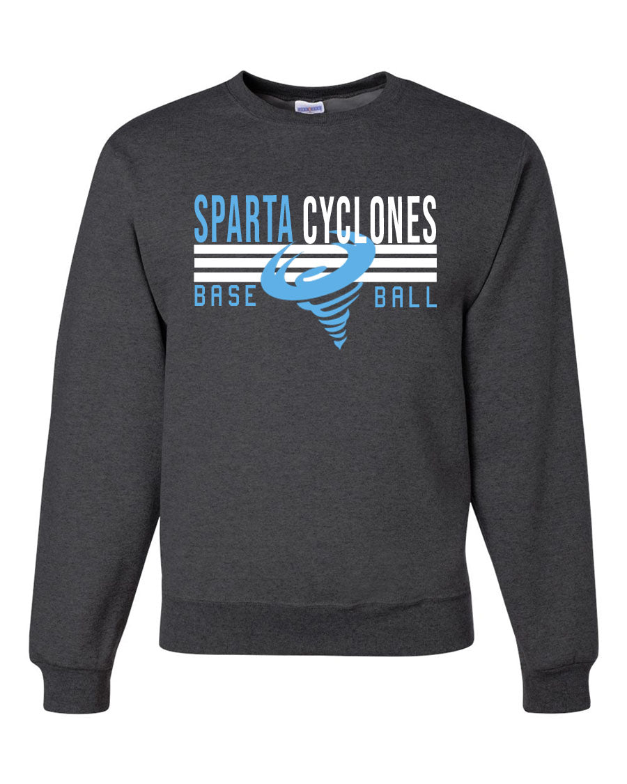 Sparta Cyclones Non Hooded Sweatshirt Design 4