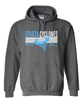 Sparta Cyclones Hooded Sweatshirt Design 4