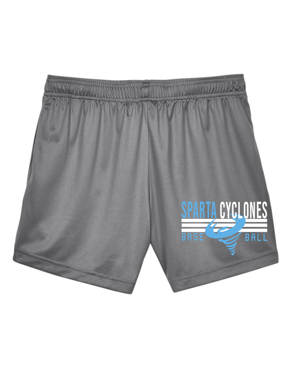 Sparta Cyclones Ladies Performance Shorts Design 4