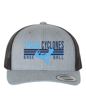 Sparta Cyclones Trucker Hat Design 4