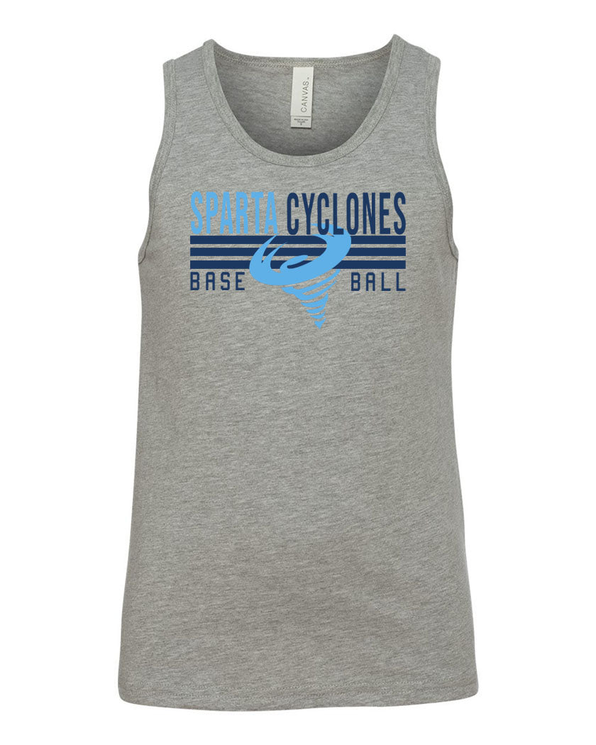 Sparta Cyclones Muscle Tank Top Design 4