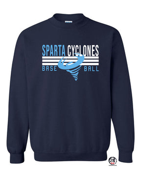 Sparta Cyclones Non Hooded Sweatshirt Design 4