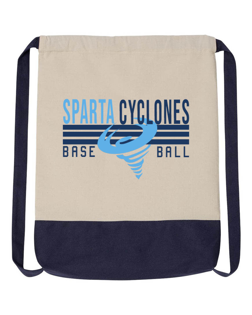 Sparta Cyclones Drawstring Bag Design 4