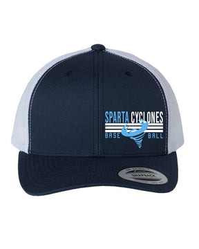 Sparta Cyclones Trucker Hat Design 4