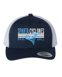 Sparta Cyclones Trucker Hat Design 4